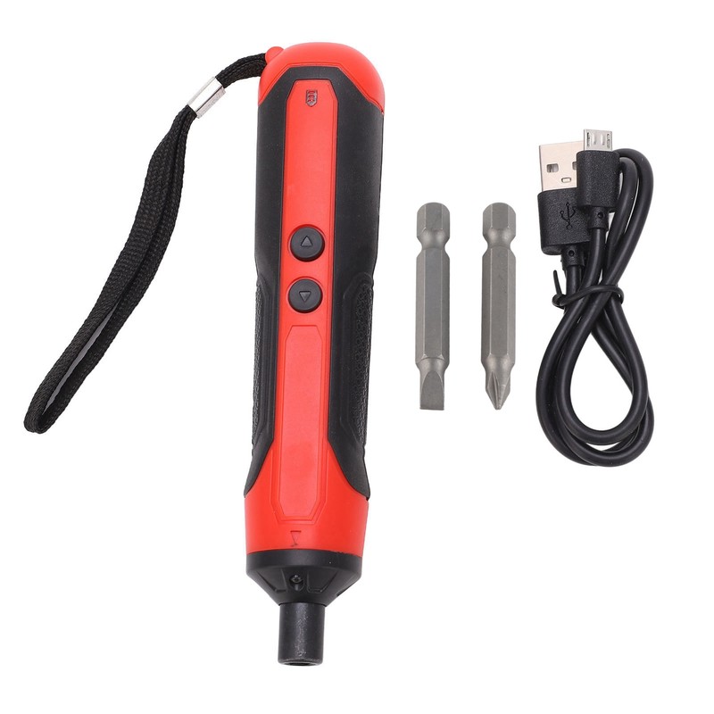 Electric Screwdriver Cordless CW CCW Rotation 150RPM Magnetic Head LED
