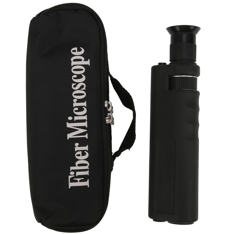 Handheld Fiber Optical Microscope End Face Detector Magnifying Glass Diagnostic
