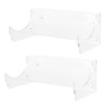 2Pcs Wall Shelf Skateboard Hanger Display Storage Rack Snowboard Organizer