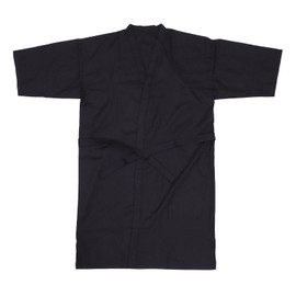 Lurrose Salon Robes Smock for Clients, Hair Salon Client Gown Cape Black Barber Gown Cape for Men Women