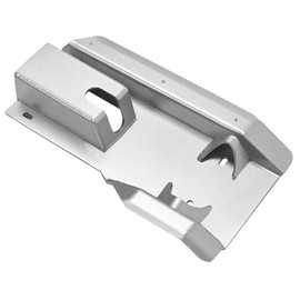 Kojem ATV Swing Arm Skid Plate Compatible with 2004-2014 Honda TRX450R TRX450ER Skid Plate Guard Aluminium Silvery