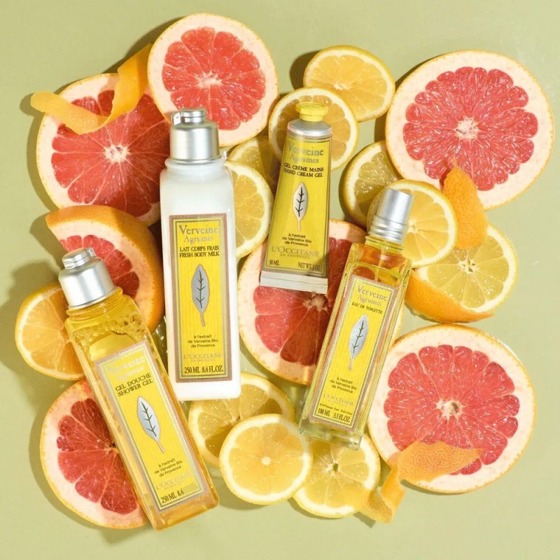 Champú L Occitane Brillo Y Ligereza Aroma Almendra Cítricos