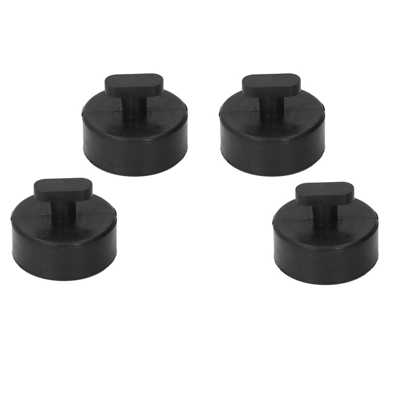 4PCS Jack Pad Anti Bending Sturdy Rubber Floor Heavy Duty