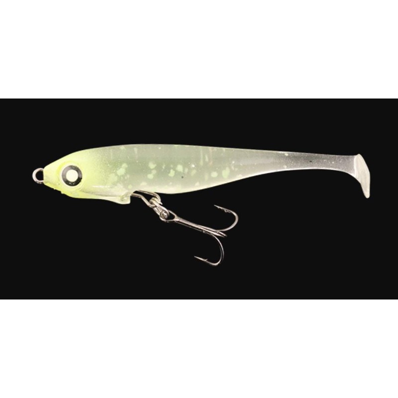 JACKALL Worm Jelly Sardine 55 Shad Tail Chart Jelly Glow