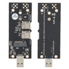 Adapter Card NGFF(M.2) Key B to USB 3.0 with Dual