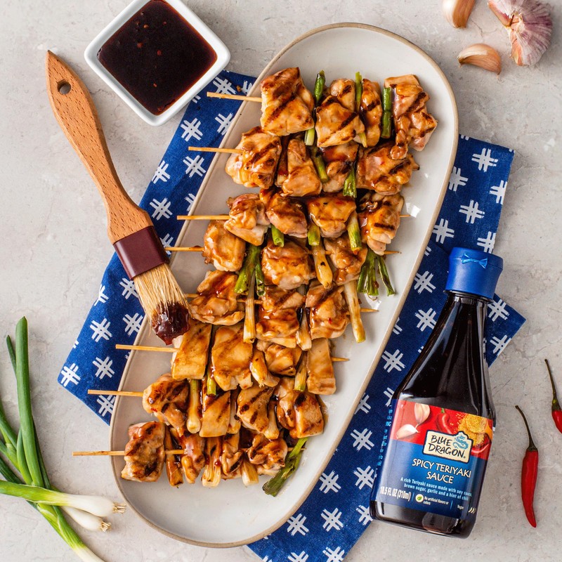 Blue Dragon Spicy Teriyaki Sauce, 10.5 Oz (Pack of 6),