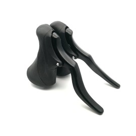 YOGOGO アルミ合金ユニバーサルロードバイクブレーキレバー (Road Bike Black)