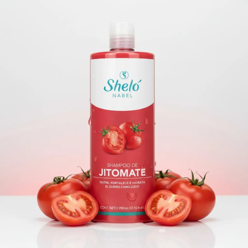 Shampoo De Jitomate 530ml Nutricion Capilar Shelo Nabel
