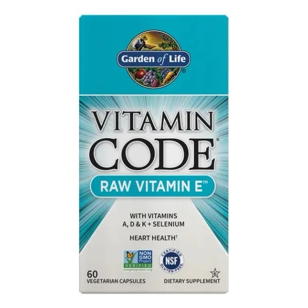 Garden Of Life Vitamine CODE Raw Vitamina E 125mg 60