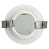 SEBSON 6x Downlight type 15 Bathroom IP44, Aluminium, White, LED/Halogen