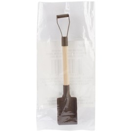 Darice Rustic Square, 4 inches Snow Shovel, Rust