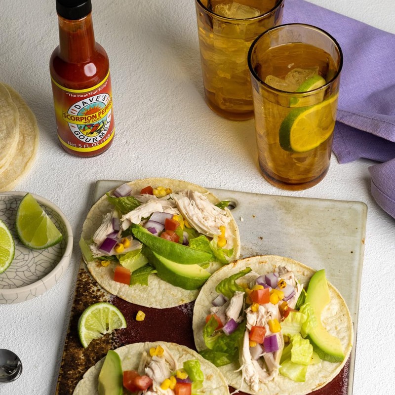 Dave's Gourmet Scorpion Pepper Hot Sauce - Extract-Free Insanely Hot