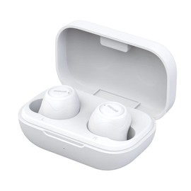Maxell MXH-BTW300WH Bluetooth Fully Wireless In-Ear Headphones, White