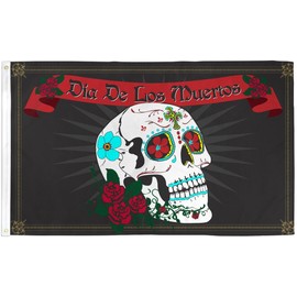 Day of The Dead 3x5 ft Polyester Flag