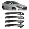 Gaogsiy Exterior Door Handles(4PS with Cover Cfits Elantra 2017 2018