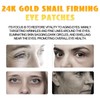 24K Gold Eye Mask, Under Eye Mask, Reduce Dark Circles,