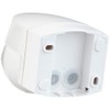 Esylux MD200 surface-mounted 230 Volt IP44 motion detector, white.