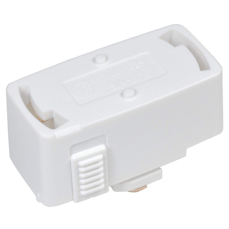 Swan Denki DUS-52WH-2S Lighting Rail Plug (Hanging Ceiling Body) White