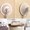 Suction Cup Hooks, 4 Pieces, Suction Hooks, Removable, Reusable, Non-mark,