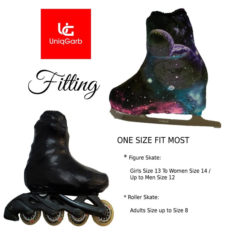 UniqGarb Polartec Thermal Ice Skate Foot Warmer Boot Cover Skate