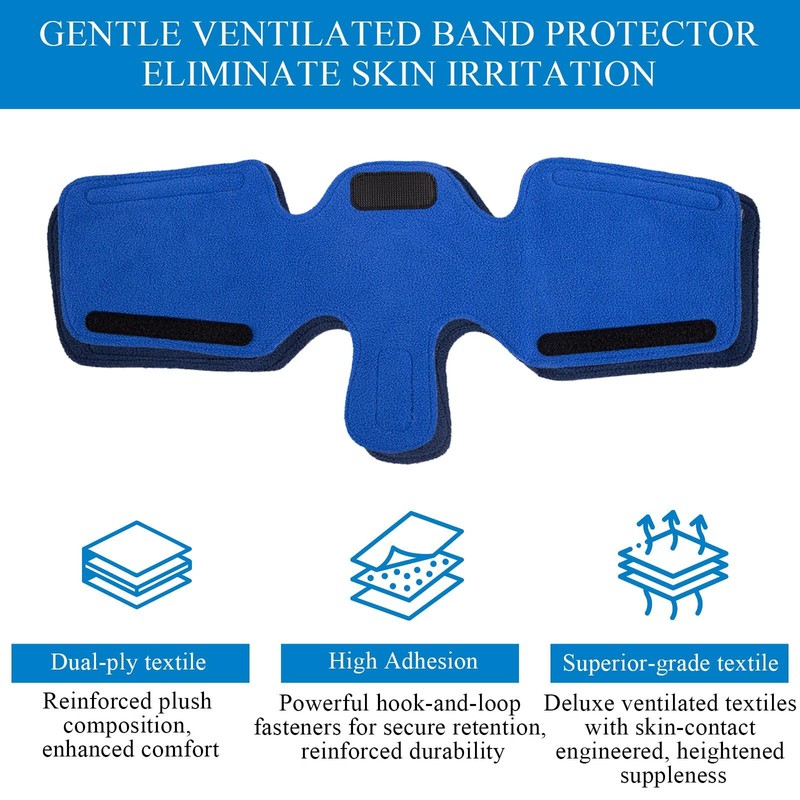 Neck Pad Compatible with CPAP Headgear Straps, Comfort Headgear Strap