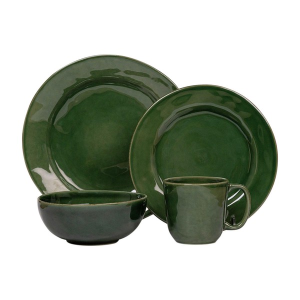 Juliska Puro Place Settings (Basil, 4pc w/Mug)