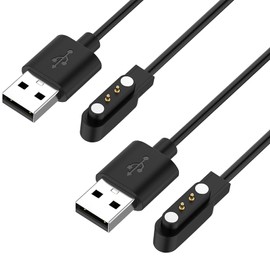 Cargador de repuesto para reloj Wyze de 44 mm y 47 mm, cable de carga magnético de 3.3 pies, paquete de 2