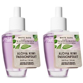 White Barn ALOHA KIWI PASSIONFRUIT [2-PACK] Wallflowers Fragrance Refill 0.8 Fluid Ounce