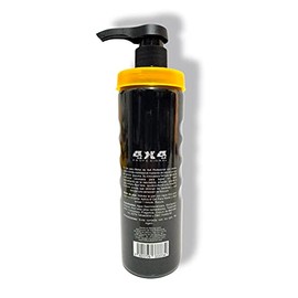 Gel para Afeitar 4x4 Profesional - Gel para Afeitado con Aroma Citrico - Shaving Gel - Producto para Barberia - Gel para Rasurar Barba 485 ml