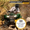 WeiSen Winch Mounting Bracket Plate Heavy-Duty Steel Compatible with Honda