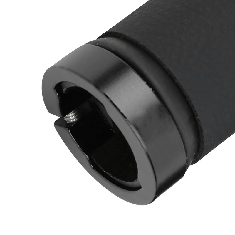 GUB‑607 Mountain Bike Handlebar Grip Microfiber Leather Bilateral Locking Handle