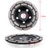 flintronic Premium Diamond Grinding Wheel, 125 x 22.2 mm Sanding