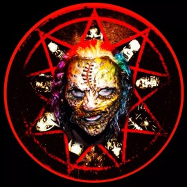 SLIPKNOT COREY TAYLOR LARGE PINS LOT OF FIVE  GIFT & CONCERT MERCHANDISE