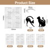 8 Eye Makeup Template Stickers And 2 Cat-Shaped Eyeliner Template