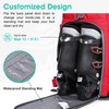 SEMSTY Ski Boot Bag, 55L Waterproof Ski and Snowboard Boots