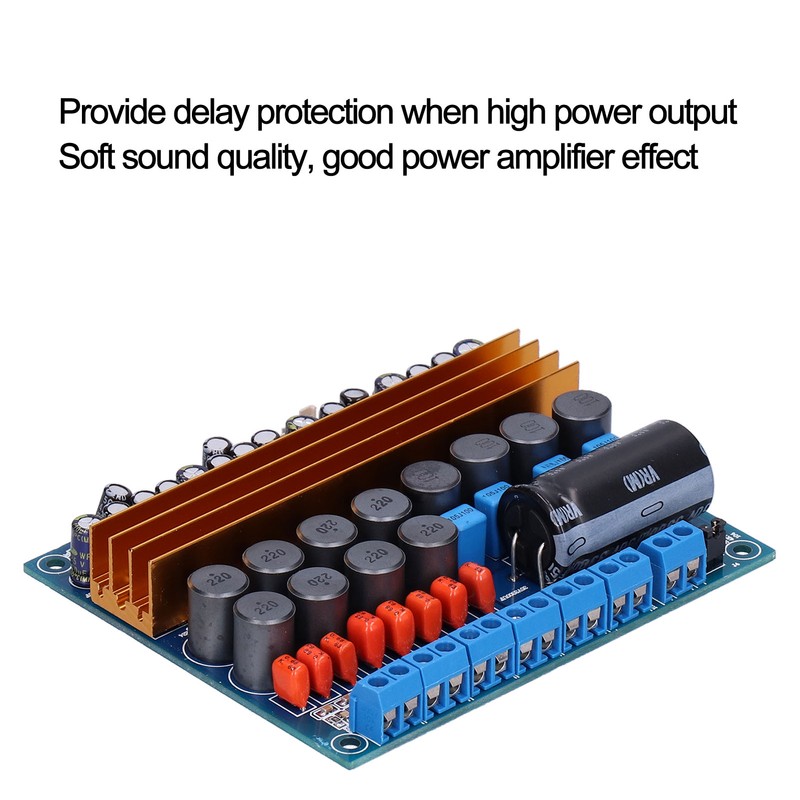 Digital Power Amplifier Board 5.1 Channel Class D Audio Protection