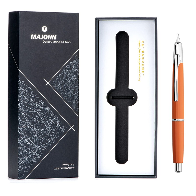 erofa Majohn A2 Press Fountain Pen Extra Fine Nib with
