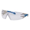 Uvex Pheos Supravision Excellence Safety Glasses, Transparent/Grey/Blue
