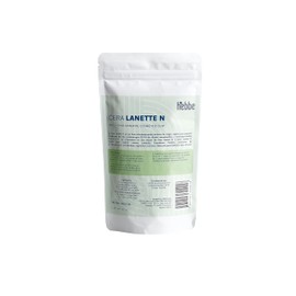 HEBBE - Cera Lanette N 500g | Mejora Distribución de Producto | Crea Emulsiones Sedosas | Buen Agente Hidratante | Uso en Bajas Concentraciones | Cont