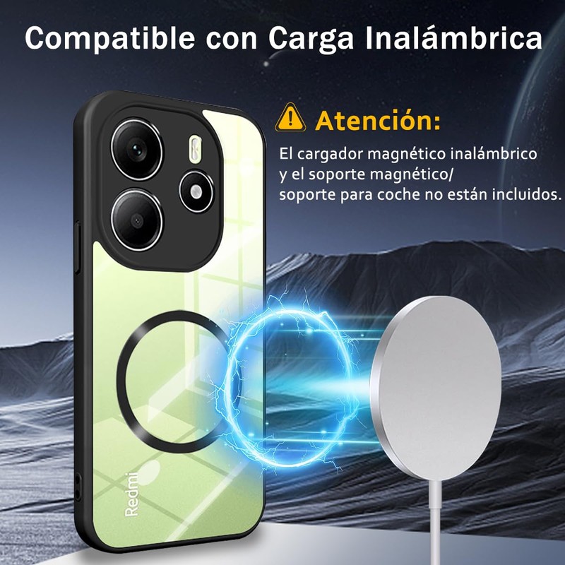 DABUNA YC Funda para Redmi Note 14 4G Case, Protectora