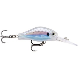 Rapala - Shad Dancer Angelköder - Angelzubehör aus Balsaholz - Süßwasser Schleppköder - Lauftiefe 3-4,2m - Fischköder 7cm, 15g - Hergestellt in Estland - Live Metallic Roach