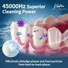 Ultrasonic Retainer Cleaner Machine with 4 UV Lights for Denture