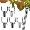 Tree Branch Support Metal,5 Pieces Tree Support Stakes,Adjustable Leaning Fruits