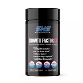 SNS Growth Factor XT Advanced Lean Muscle Formula 120 Vegetarian Capsules NEW