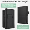 RSAquar Premium Server Book with Kickstand & Hand Strap –