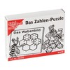 Bartl 102288 Mini Wooden Puzzle The Number Puzzle Made of