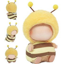 Cimoon Plush Toy Clothes Only 15cm 17cm Plush Toy Doll Clothes Plush Toy Dress-up Cute Costume Dress-up DIY Accessories Doll Suit Jumpsuit Photo Prop Doll Generation-Specific Clothes Dress-up DIY 15cm