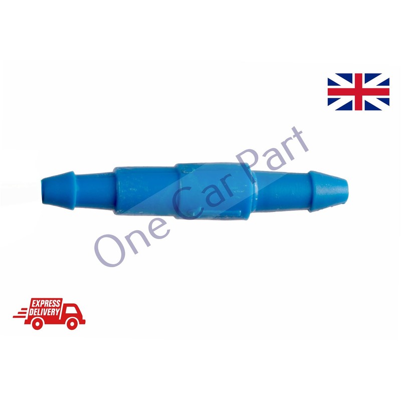 2 X New UNIVERSAL WINDSCREEN WASHER SCREENWASH IN LINE PIPE