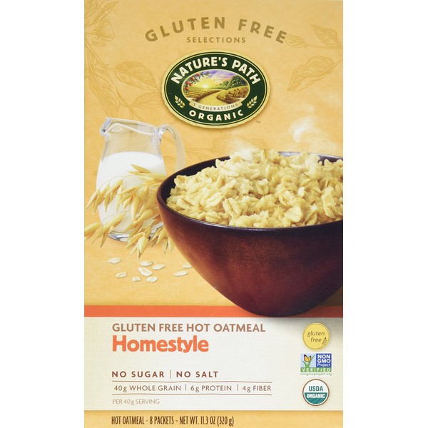 Natures Path Cereal Hot Gluten Free Homestyle, 11.3 oz