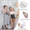 ZOCONE 8000 Pieces 1 Inch Biodegradable Confetti White Tissue Confetti